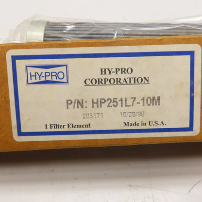 Hy-Pro HP251L7-10M Hydraulic Filter Element