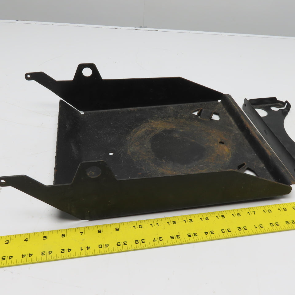 Steel Gas Cylinder Holders From Mobile Welder Cart 18" x 12-1/2"