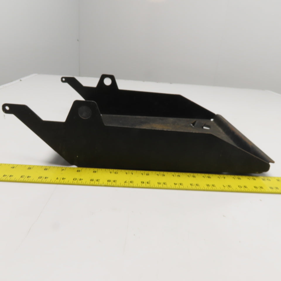 Steel Gas Cylinder Holders From Mobile Welder Cart 18" x 12-1/2"