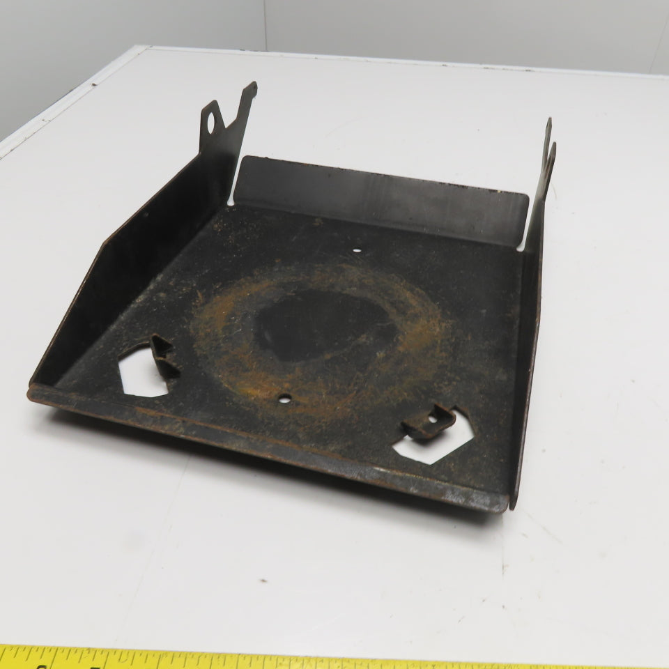 Steel Gas Cylinder Holders From Mobile Welder Cart 18" x 12-1/2"
