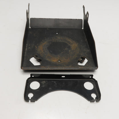 Steel Gas Cylinder Holders From Mobile Welder Cart 18" x 12-1/2"