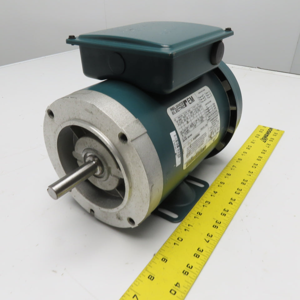 Reliance Electric P56H1319H 3/4HP Motor 208-230/460V 3Ph 1725RPM 56C Frame