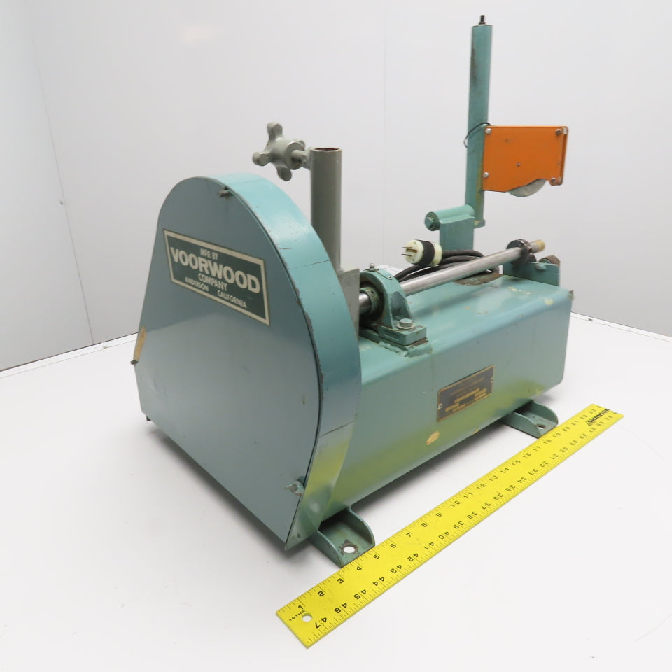Voorwood Company CC3-1 Paper Core Cutter 115V 1Ph 4" Blade