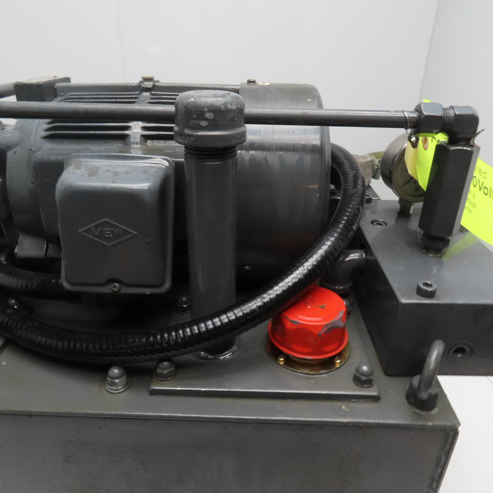 Nachi VDR-1B-1A2-U21 9.5 Gallon Hydraulic Power Unit 1.5kW 3Ph 500PSI 200-220V