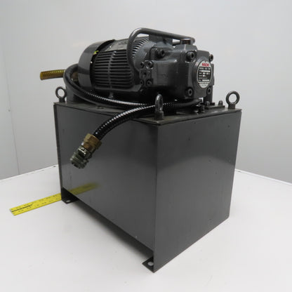 Nachi VDR-1B-1A2-U21 9.5 Gallon Hydraulic Power Unit 1.5kW 3Ph 500PSI 200-220V