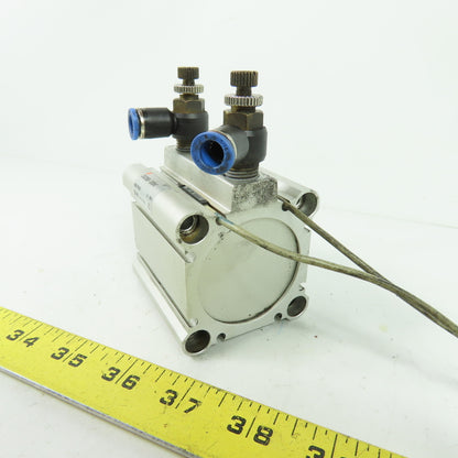 SMC CDQ2B50-30DMZ Compact Pneumatic Air Cylinder 1.0 Mpa 30mm Stroke 50mm Bore