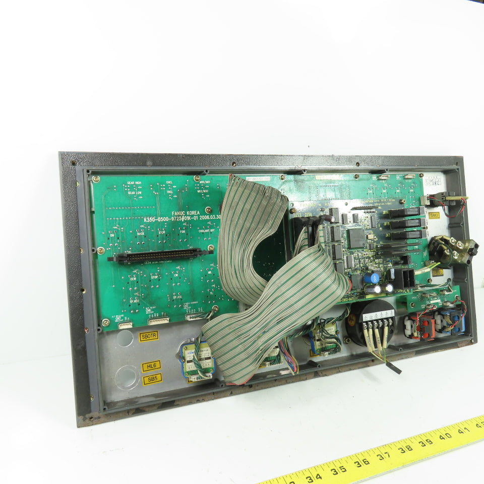 Fanuc K350-0500-9725#01K-01 SMEC CNC Machine Operator Control Panel