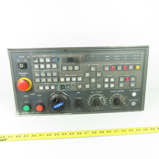 Fanuc K350-0500-9725#01K-01 SMEC CNC Machine Operator Control Panel