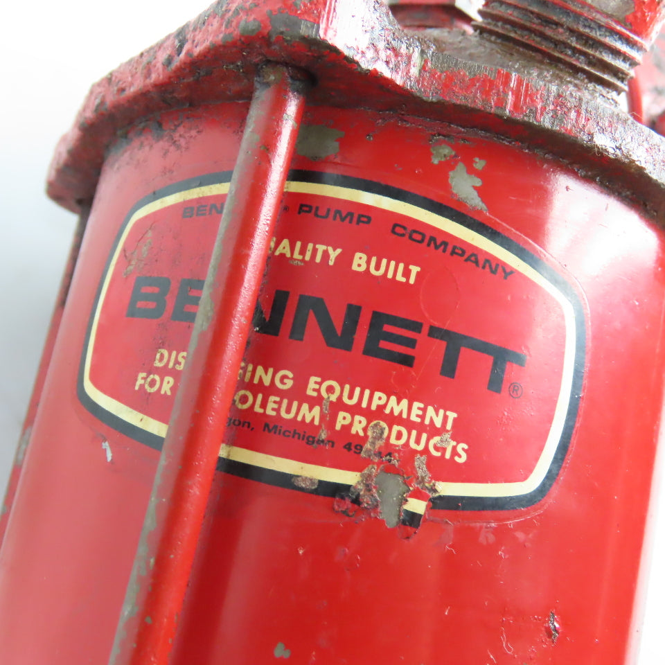 Bennett Vintage Manual Lever Action Barrel Oil Pump