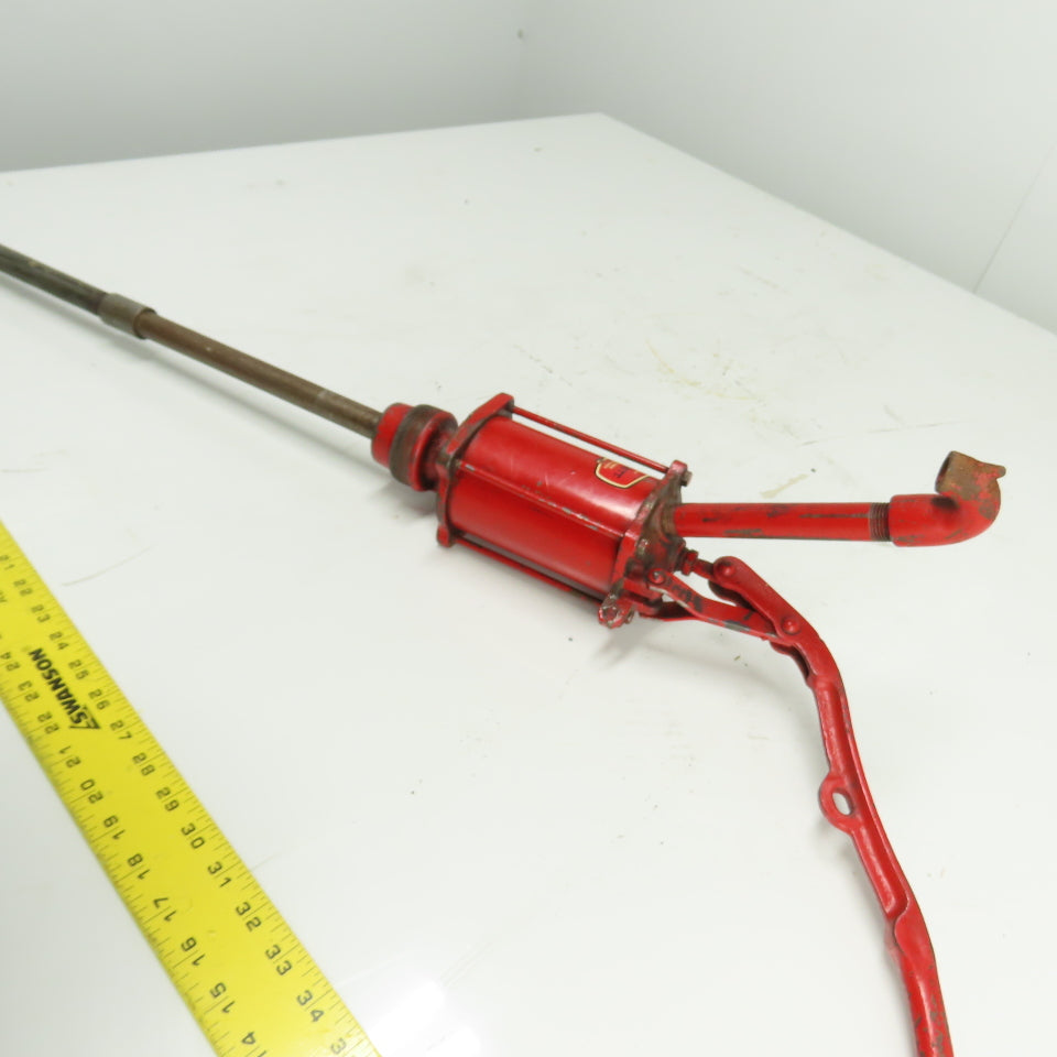 Bennett Vintage Manual Lever Action Barrel Oil Pump