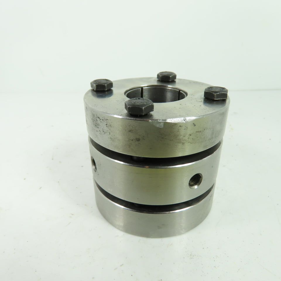 Stainless Steel Flexible Coupling 1-7/64" Bore 2.36" OAL 2.67" OD