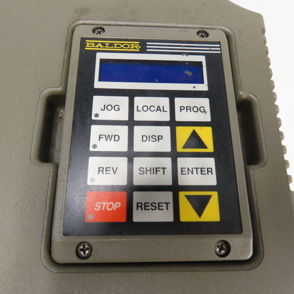 Baldor ZD18H410-E Vector Drive 7.5/10/15HP 460VAC 3Ph 14.4A