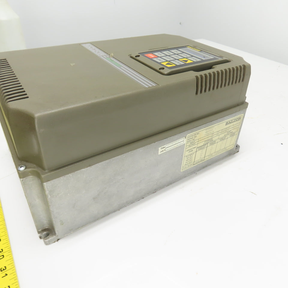 Baldor ZD18H410-E Vector Drive 7.5/10/15HP 460VAC 3Ph 14.4A