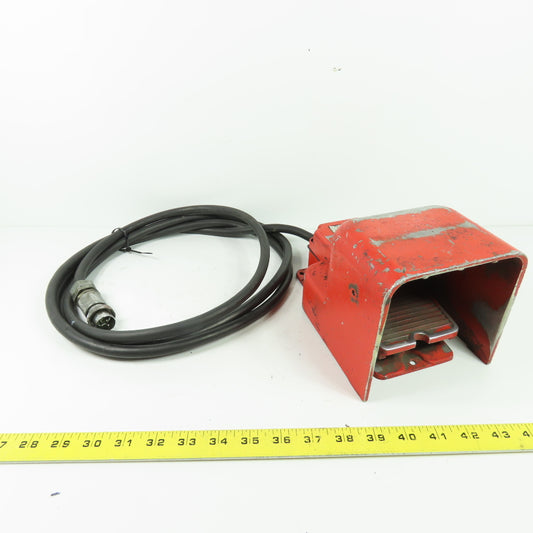 Electric Foot Pedal Operator Switch Voltage unknown