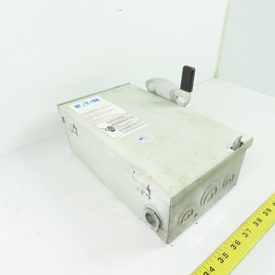 Eaton DG321NRB 30A 3-Pole Fusible Safety Disconnect Switch 240V