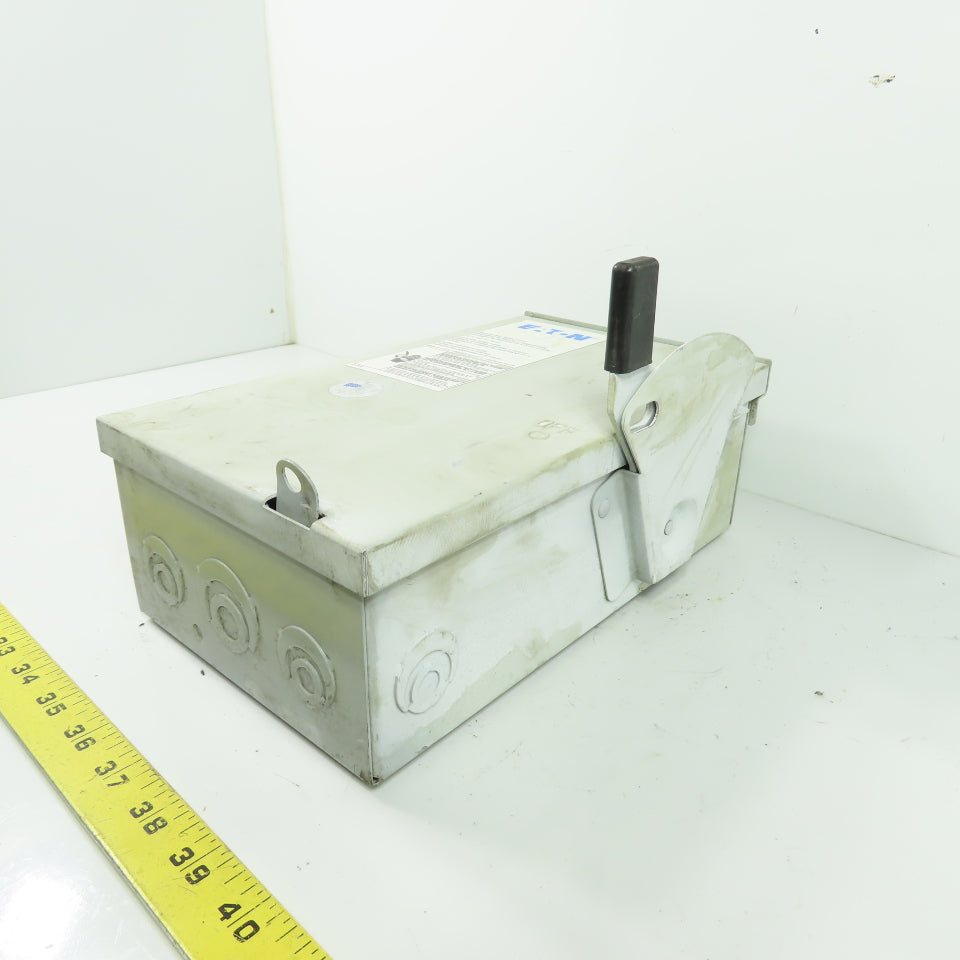Eaton DG321NRB 30A 3-Pole Fusible Safety Disconnect Switch 240V