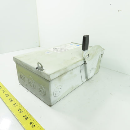 Eaton DG321NRB 30A 3-Pole Fusible Safety Disconnect Switch 240V