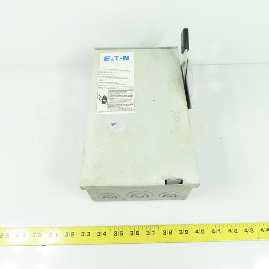 Eaton DG321NRB 30A 3-Pole Fusible Safety Disconnect Switch 240V