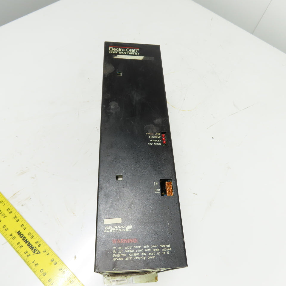 Electro-Craft 9101-3000 PSM-50 3Ph Servo Power Supply Module 120/240V 170/340V