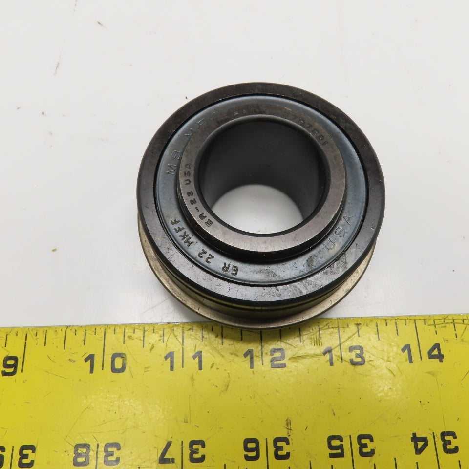 MB Mfg. Inc. ER 22 MKFF Mounted Ball Bearing 1-3/8" Bore