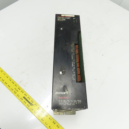 Electro-Craft 9101-0312 DM-100 BRU-500 Servo Drive 170/340VDC In 120/240VAC Out