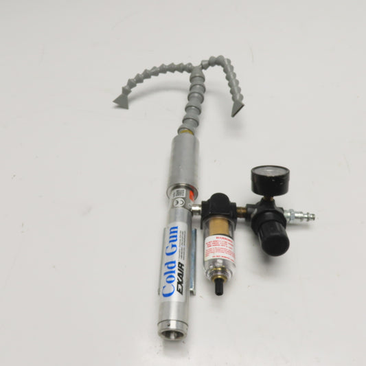 EXAIR Cold Gun Dual Nozzle Cold Gun Cooling System with Filter and Regulator