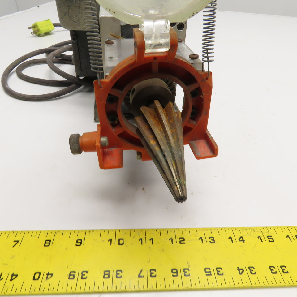 Dayton 2Z818A 1/15HP Split Phase 24:1 Ratio Gearmotor 115V Reamer Spindle