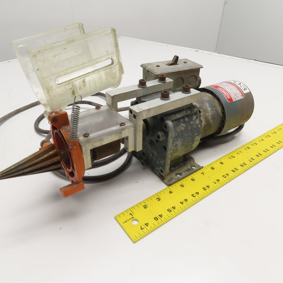 Dayton 2Z818A 1/15HP Split Phase 24:1 Ratio Gearmotor 115V Reamer Spindle