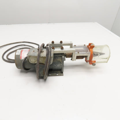Dayton 2Z818A 1/15HP Split Phase 24:1 Ratio Gearmotor 115V Reamer Spindle