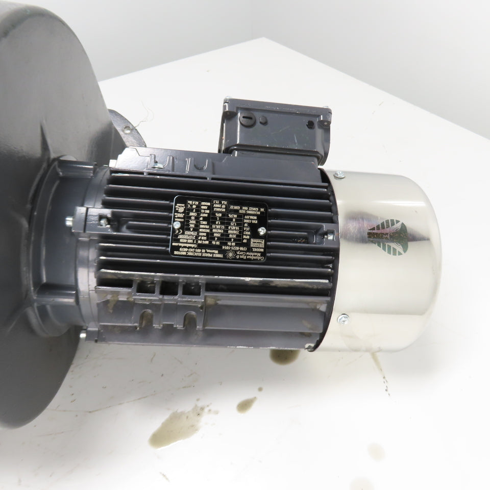 Columbus Fan & Machine T 56H 4U2B CFM-0221-1014 4HP 3Ph Centrifugal Blower