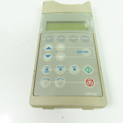 ABB 61085301 E CDP 312 Drive Control Panel (Cracked Plastic)