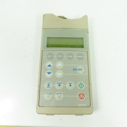 ABB 61085301 E CDP 312 Drive Control Panel (Cracked Plastic)