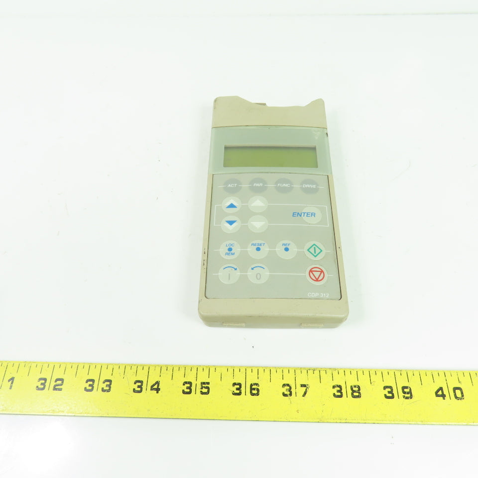 ABB 61085301 E CDP 312 Drive Control Panel (Cracked Plastic)