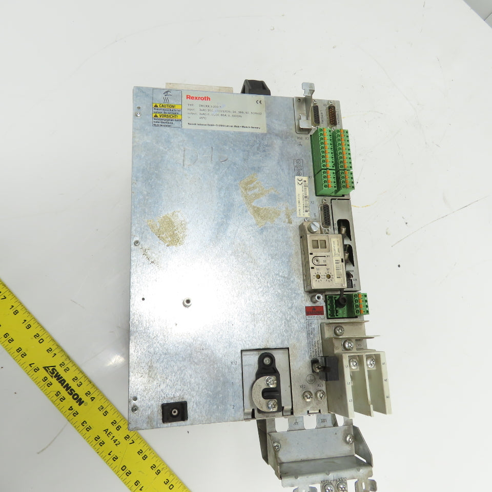 Rexroth Indramat DKCXX.3-200-7 DKC Eco Drive Servo Drive 200-230V 3Ph 38A