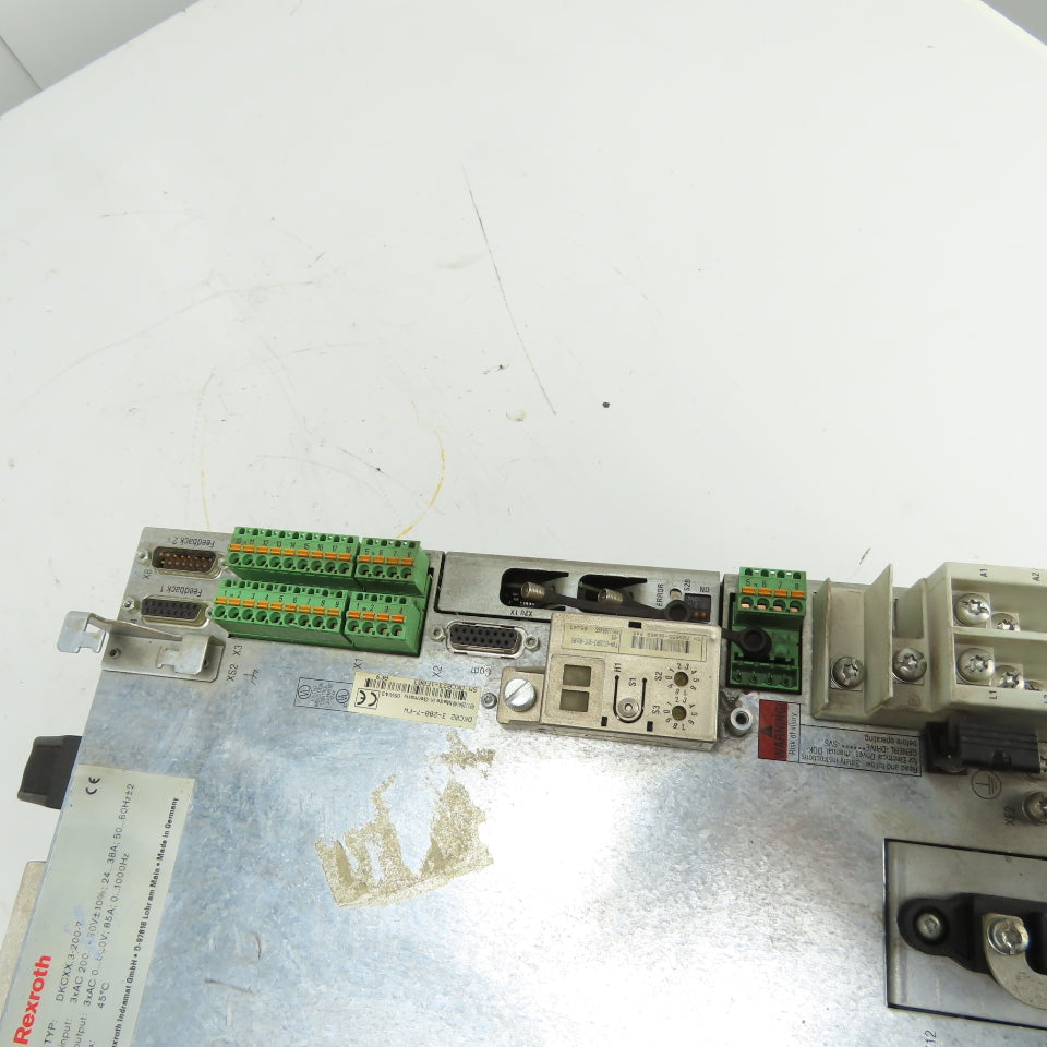 Rexroth Indramat DKCXX.3-200-7 DKC Eco Drive Servo Drive 200-230V 3Ph 38A