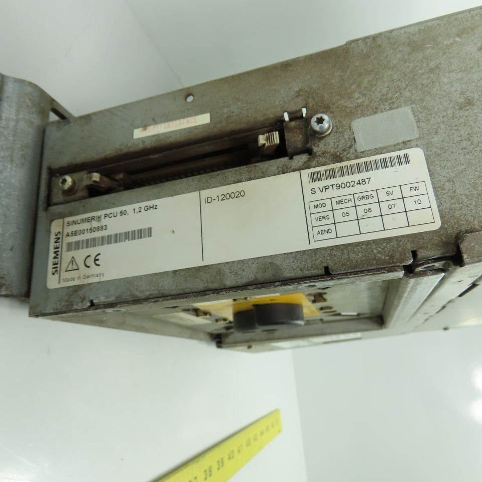 Siemens 6FC5210-0DF22-2AA0 Sinumerik PCU 50 1.2GHz 256MB WinXP Pro EmbSys