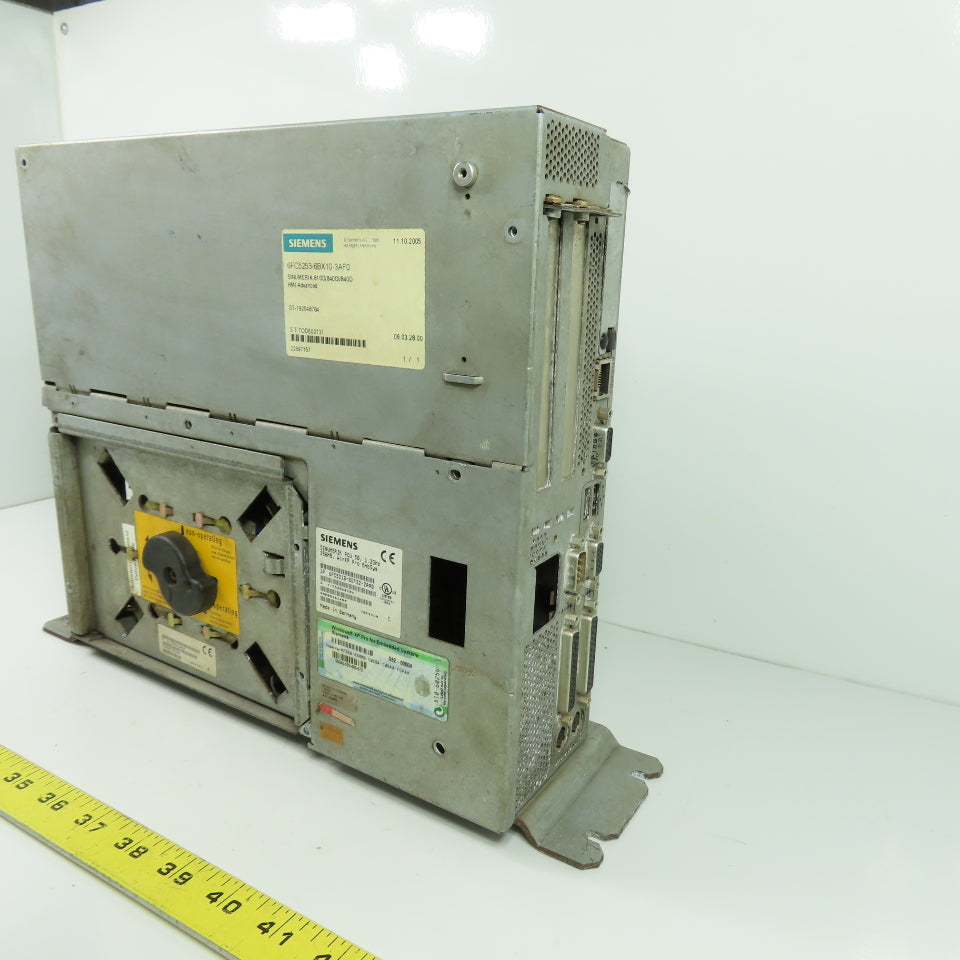 Siemens 6FC5210-0DF22-2AA0 Sinumerik PCU 50 1.2GHz 256MB WinXP Pro EmbSys