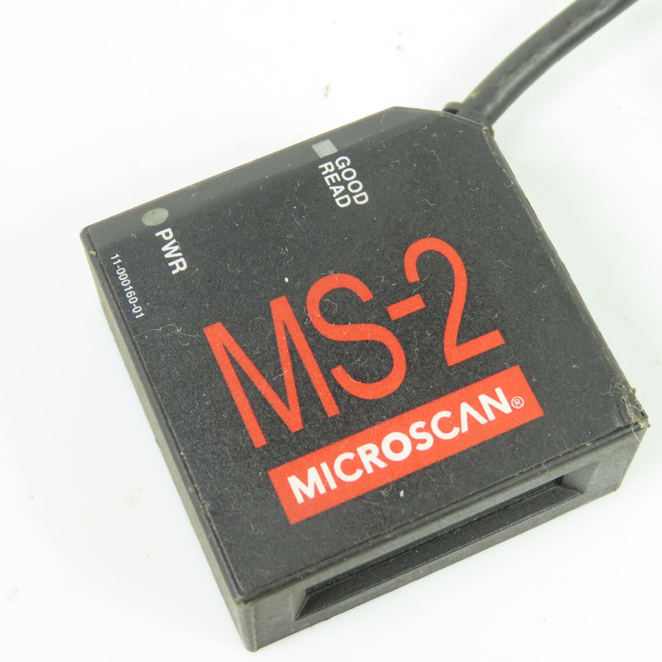 Microscan FIS-0002-0001G MS-2 Ultra-Compact Fixed Mount CCD Barcode Scanner