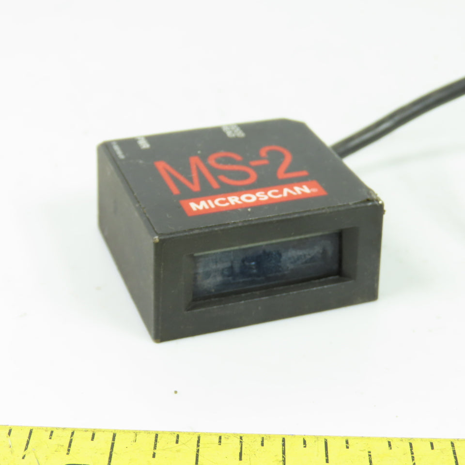 Microscan FIS-0002-0001G MS-2 Ultra-Compact Fixed Mount CCD Barcode Scanner