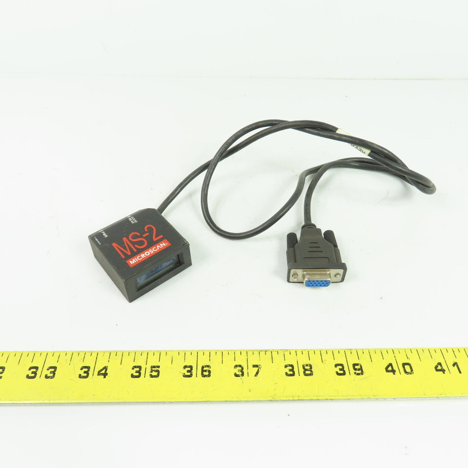 Microscan FIS-0002-0001G MS-2 Ultra-Compact Fixed Mount CCD Barcode Scanner