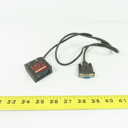 Microscan FIS-0002-0001G MS-2 Ultra-Compact Fixed Mount CCD Barcode Scanner