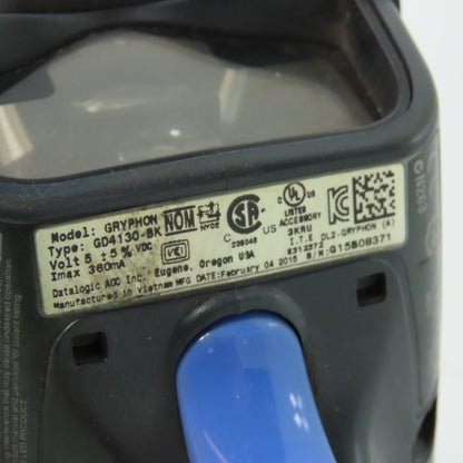 Datalogic GD4130-BK Gryphon Handheld Barcode Scanner W/ USB Cable