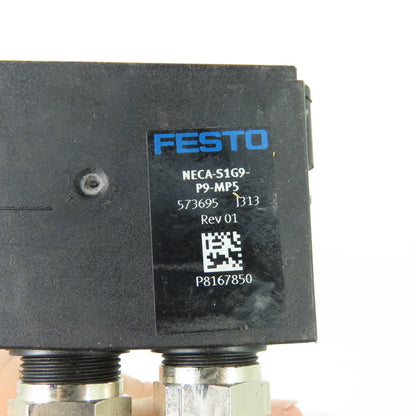 Festo 573695 NECA-S1G9-P9-MP5 Multi-pin Sub-D Plug 9-Pin Female Connector