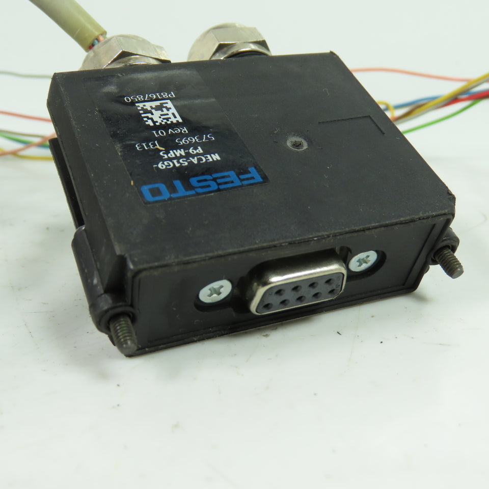 Festo 573695 NECA-S1G9-P9-MP5 Multi-pin Sub-D Plug 9-Pin Female Connector