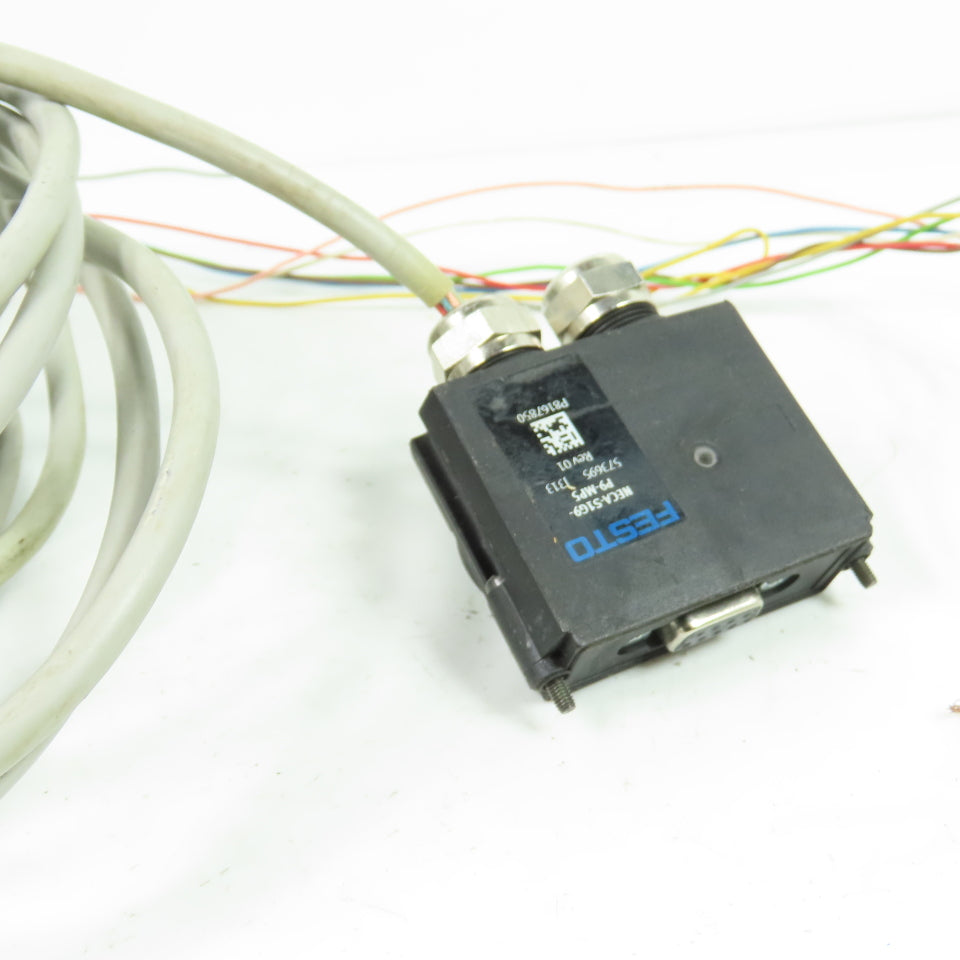 Festo 573695 NECA-S1G9-P9-MP5 Multi-pin Sub-D Plug 9-Pin Female Connector