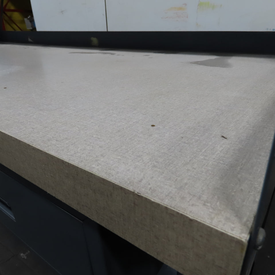 72" x 30" Adjustable Height Laminate Top Industrial Packaging Table