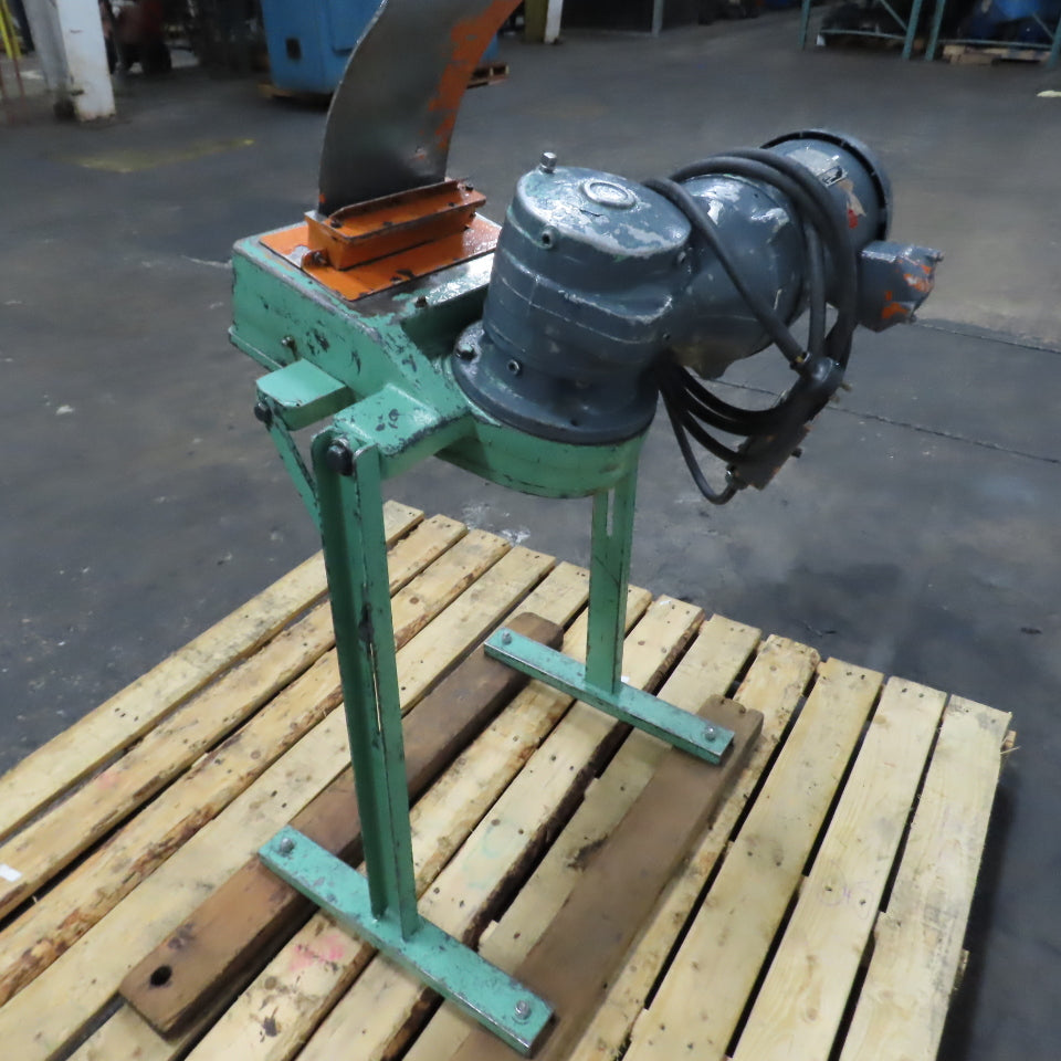 Aero Machinery Motorized Scrap Chopper 1/3HP 115/230V 1Ph 190 Final RPM