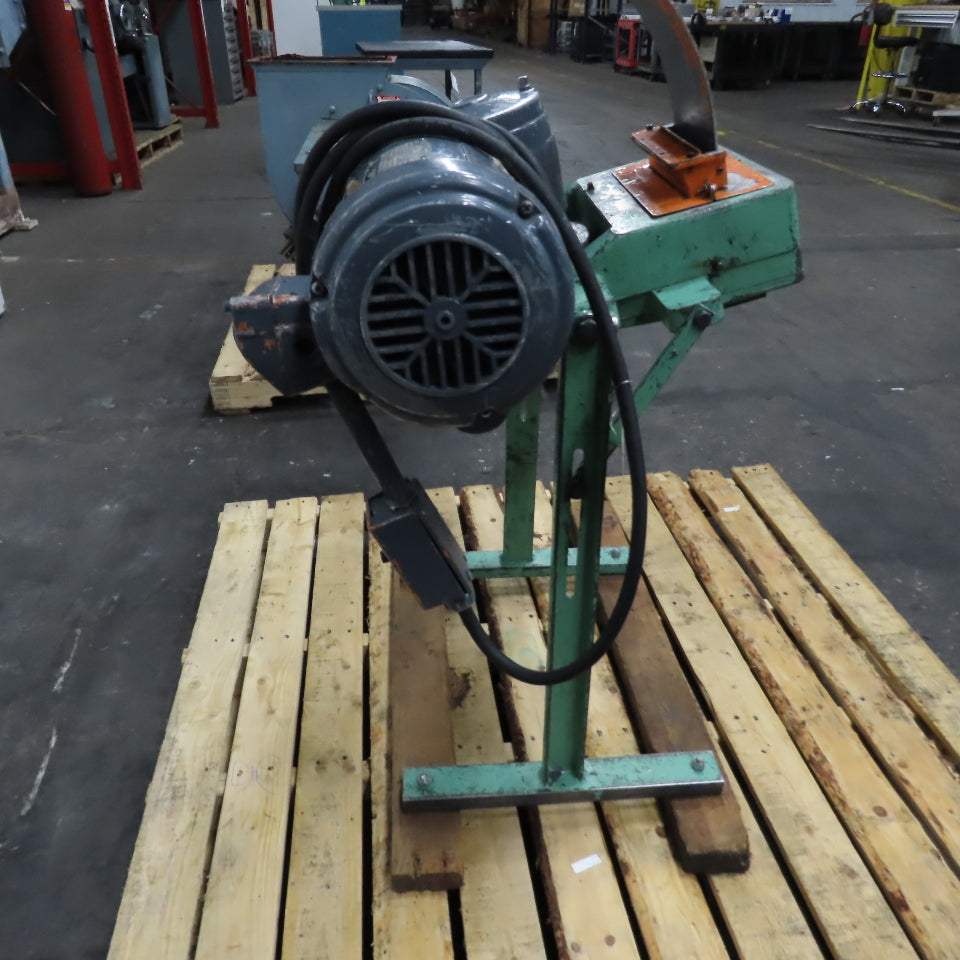 Aero Machinery Motorized Scrap Chopper 1/3HP 115/230V 1Ph 190 Final RPM