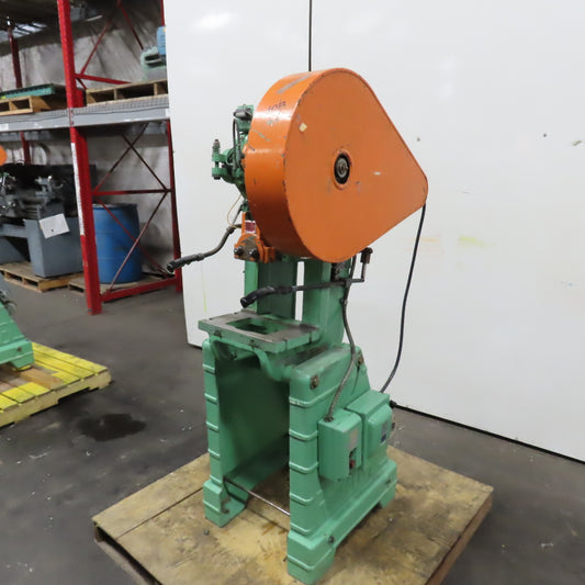 Rousselle No 1A 10-Ton OBI Mechanical Punch Press 3/4HP 230/460V