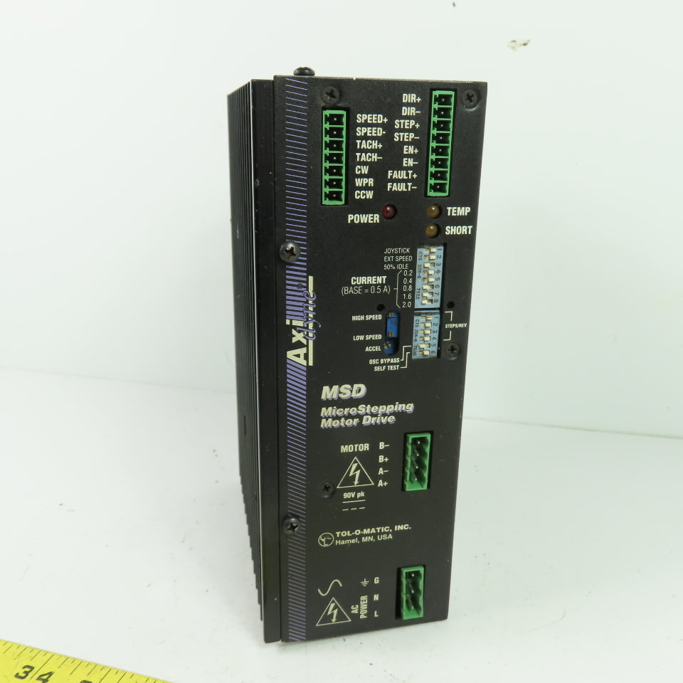 Tol-O-Matic 36000039 Axidyne MSD MicroStepping Motor Drive 100-240VAC
